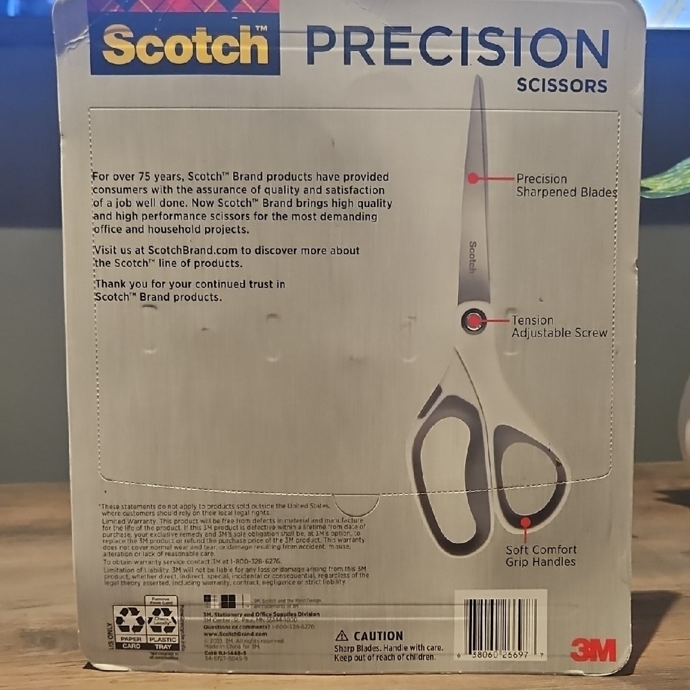 Scotch Precision Scissors Set - White - Picture 2 of 2